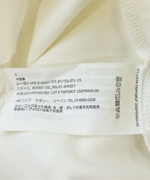 Theory（セオリー）Tシャツ・カットソー 白 サイズ:S メンズ/2200709252061