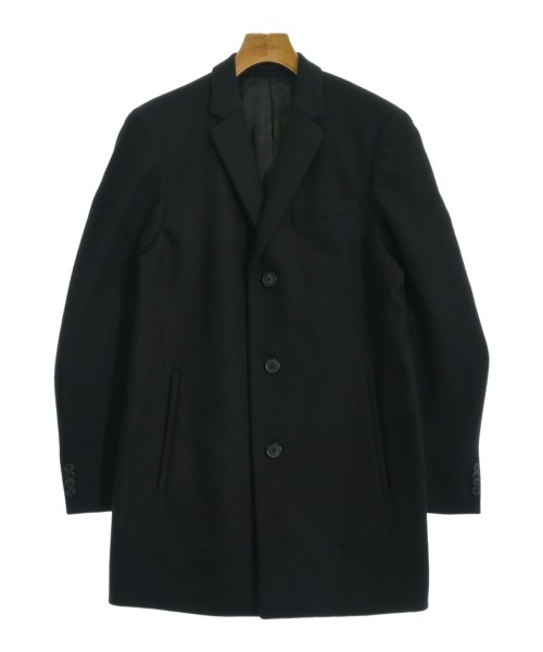 Theory(セオリー)ステンカラーコート 黒 サイズ:S/2200647336014