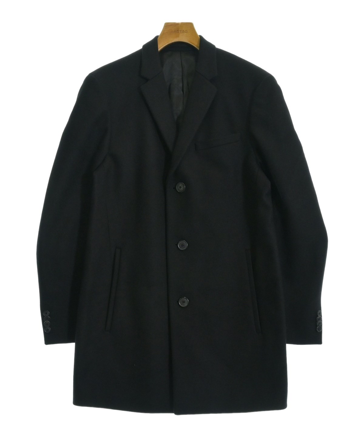 Theory（セオリー）ステンカラーコート 黒 サイズ:S メンズ