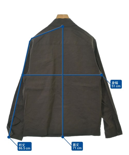 Theory（セオリー）カジュアルシャツ 茶 サイズ:S メンズ/2200651306041