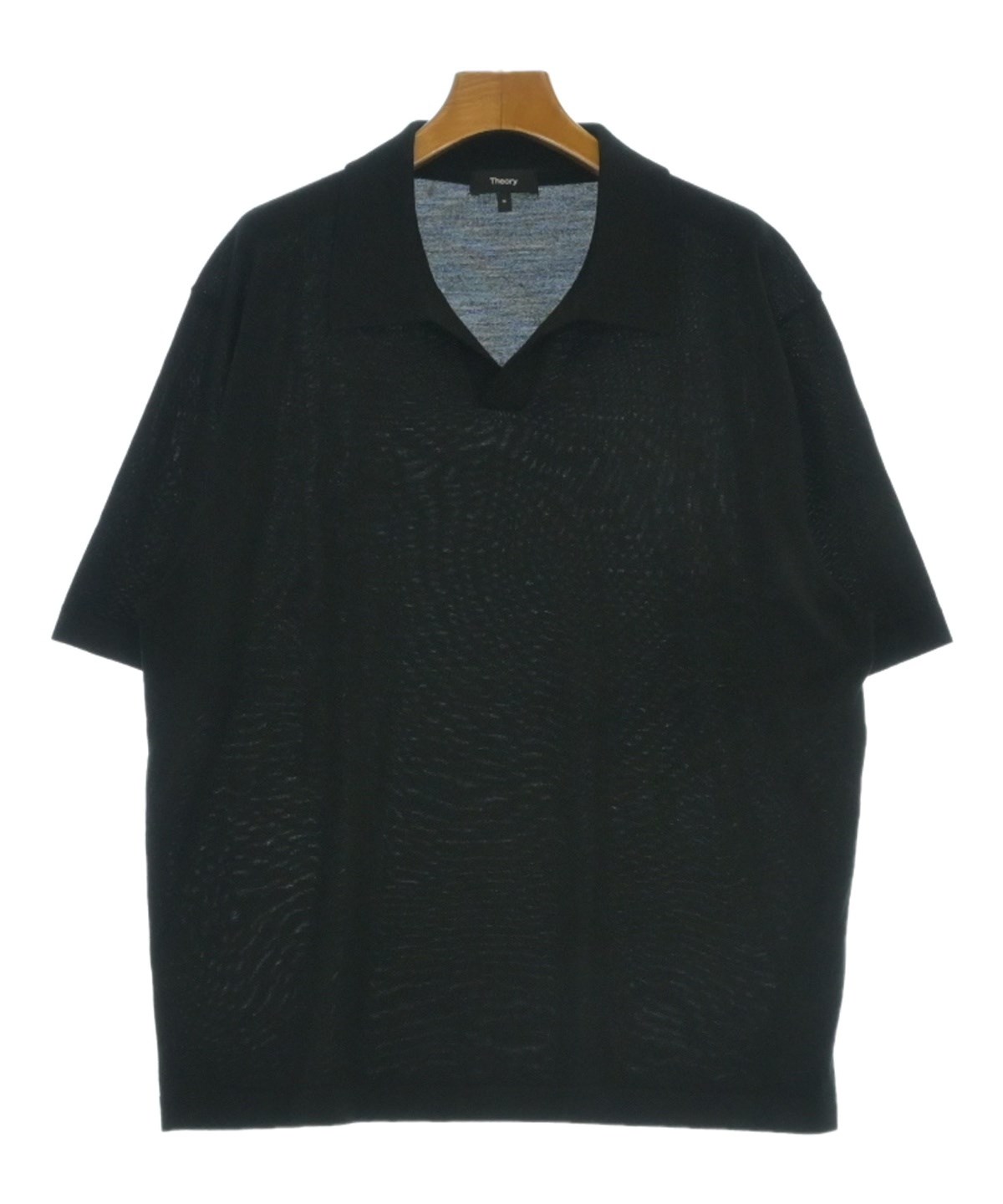 セオリー ニット 試着のみ Theory（セオリー）ニット・セーター 黒 サイズ:M メンズ