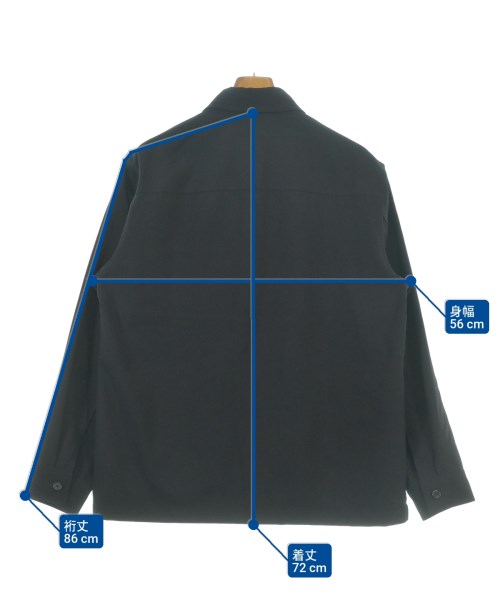 Theory（セオリー）カジュアルシャツ 黒 サイズ:L メンズ/2200651467100