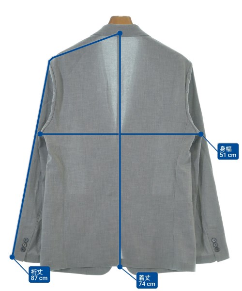 Theory（セオリー）カジュアルジャケット グレー サイズ:40(M位) メンズ/2200651467148