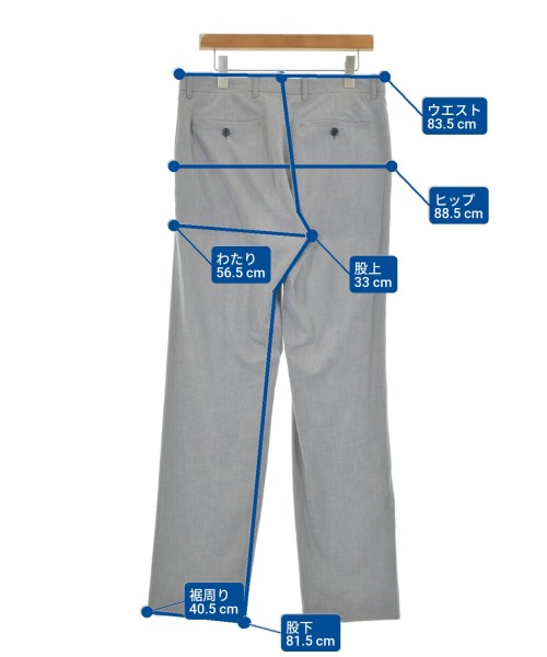 Theory（セオリー）スラックス グレー サイズ:32(L位) メンズ/2200651467162