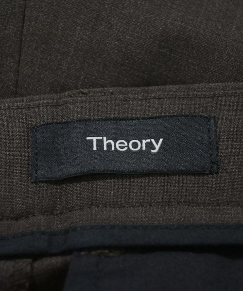 Theory（セオリー）スラックス 茶 サイズ:32(L位) メンズ/2200651467179
