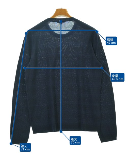 Theory（セオリー）ニット・セーター 紺 サイズ:L メンズ/2200650285026