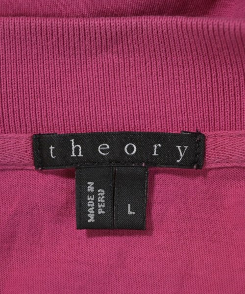 Theory（セオリー）ポロシャツ ピンク サイズ:L メンズ/2200702726019