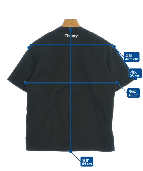 Theory（セオリー）Tシャツ・カットソー 黒 サイズ:S メンズ