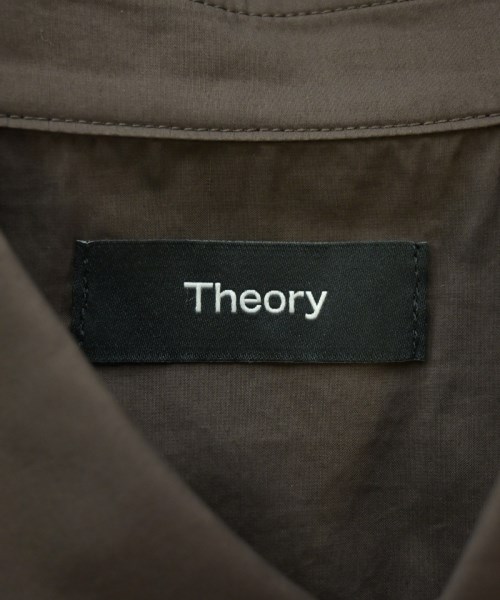 Theory（セオリー）カジュアルシャツ 茶 サイズ:L メンズ/2200706231083