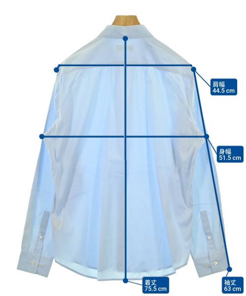 Theory（セオリー）カジュアルシャツ 青 サイズ:M メンズ/2200668243056