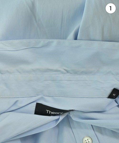 Theory（セオリー）カジュアルシャツ 青 サイズ:M メンズ/2200668243056