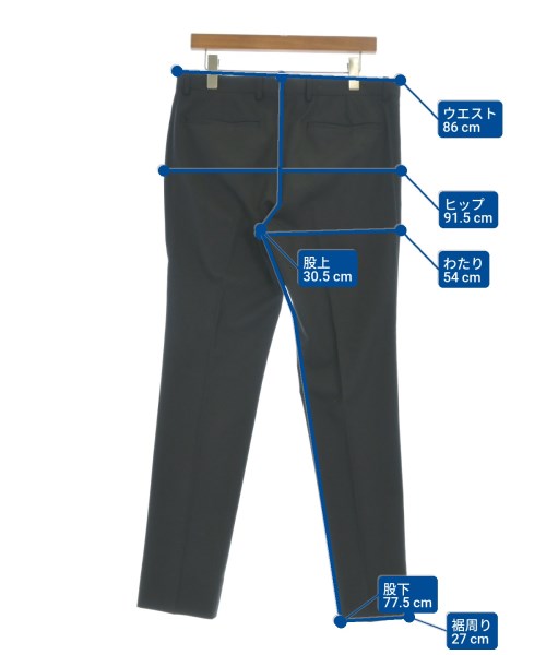 Theory（セオリー）スラックス 黒 サイズ:32(L位) メンズ/2200670005031