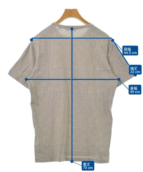 Theory（セオリー）Tシャツ・カットソー ベージュ サイズ:M メンズ/2200732534097