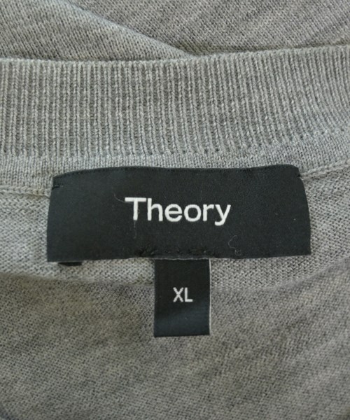 Theory（セオリー）ニット・セーター グレー サイズ:XL メンズ/2200682874076