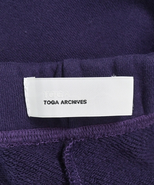 TOGA（トーガ）スウェットパンツ 紫 サイズ:XL メンズ/2200613406215