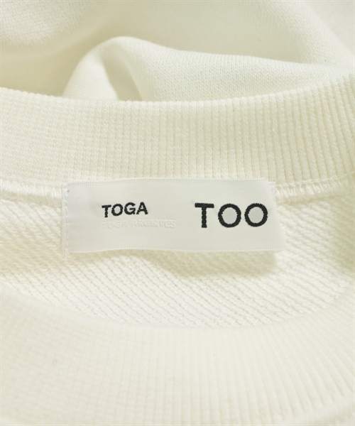 TOGA（トーガ）スウェット 白 サイズ:XL メンズ/2200613406284