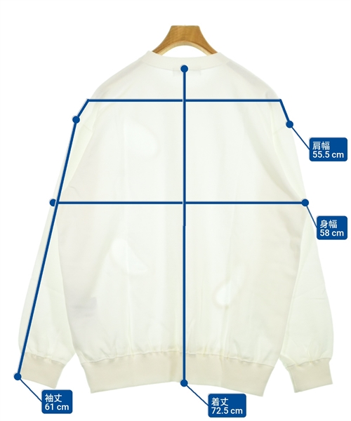 TOGA（トーガ）スウェット 白 サイズ:XL メンズ/2200613406291
