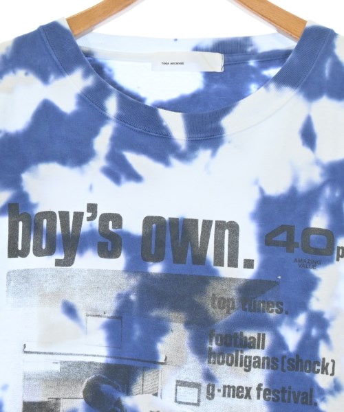 TOGA（トーガ）Tシャツ・カットソー 青 サイズ:ONE メンズ/2200697285478