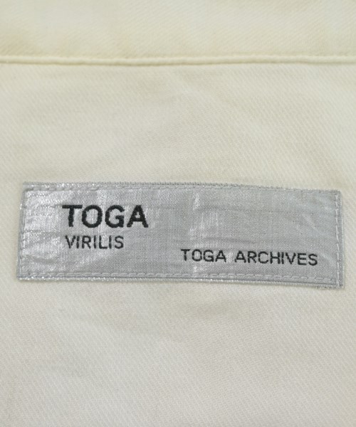 TOGA（トーガ）カジュアルシャツ 白 サイズ:44(S位) メンズ/2200701590116