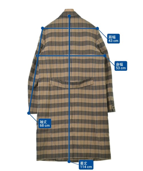 TOGA（トーガ）チェスターコート ベージュ サイズ:-(L位) メンズ/2200650314016