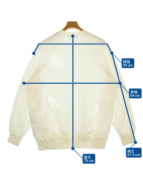 TOGA（トーガ）スウェット 白 サイズ:L メンズ/2200652313109