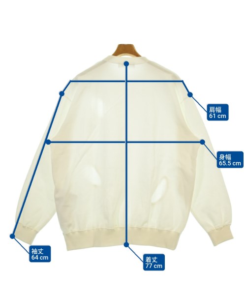 TOGA（トーガ）スウェット 白 サイズ:XL メンズ/2200652313116