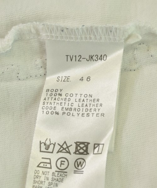 TOGA VIRILIS（トーガ　ビリリース）Tシャツ・カットソー 白 サイズ:46(M位) メンズ/2200703327307