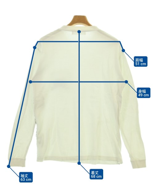 TOGA VIRILIS（トーガ　ビリリース）Tシャツ・カットソー 白 サイズ:46(M位) メンズ/2200703327307
