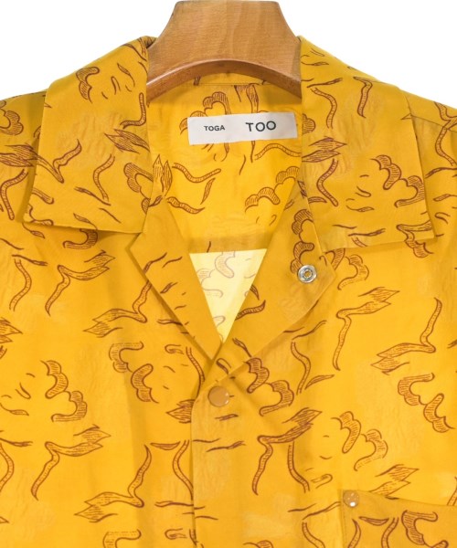 TOGA（トーガ）カジュアルシャツ 黄 サイズ:S メンズ/2200664713065