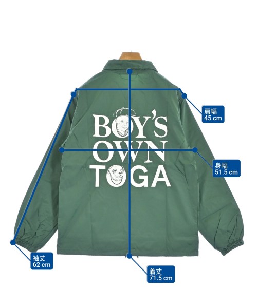 TOGA（トーガ）ブルゾン 緑 サイズ:S メンズ/2200664713157