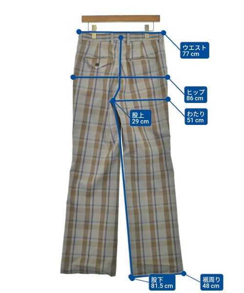 TOGA（トーガ）スラックス 青 サイズ:F メンズ/2200666279057