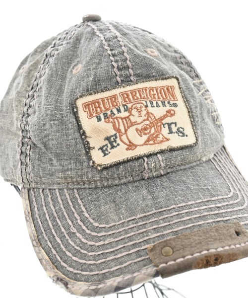 TRUE RELIGION（トゥルーレリジョン）キャップ グレー サイズ:- メンズ/2200619405410
