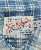 TRUE RELIGION（トゥルーレリジョン）カジュアルシャツ 青 サイズ:M メンズ/2200619649012