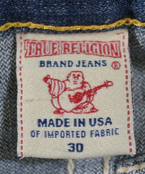 TRUE RELIGION（トゥルーレリジョン）デニムパンツ 青 サイズ:30(M位) メンズ/2200666469069