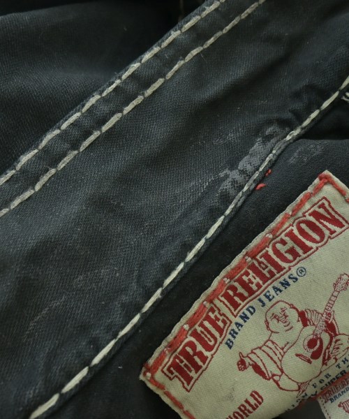 TRUE RELIGION（トゥルーレリジョン）デニムジャケット 黒 サイズ:S メンズ/2200725529048
