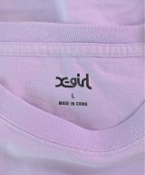 X girl（エックスガール）Tシャツ・カットソー 紫 サイズ:L メンズ/2200486274164