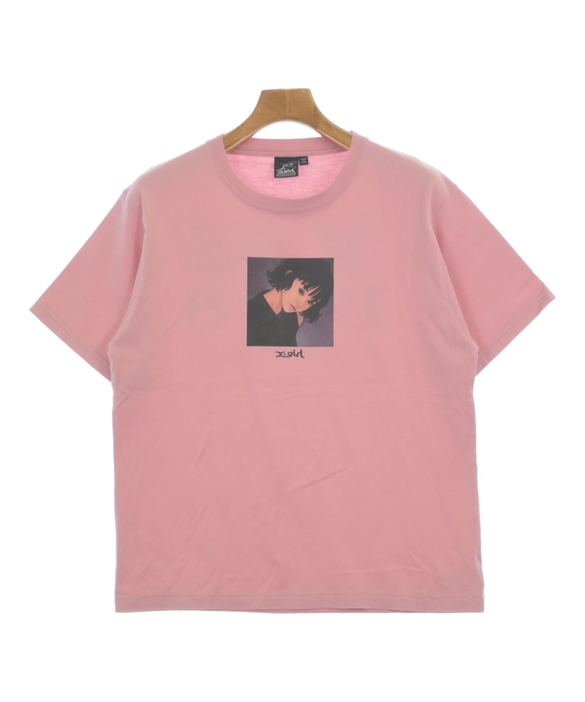 X girl（エックスガール）Tシャツ・カットソー ピンク サイズ:M メンズ