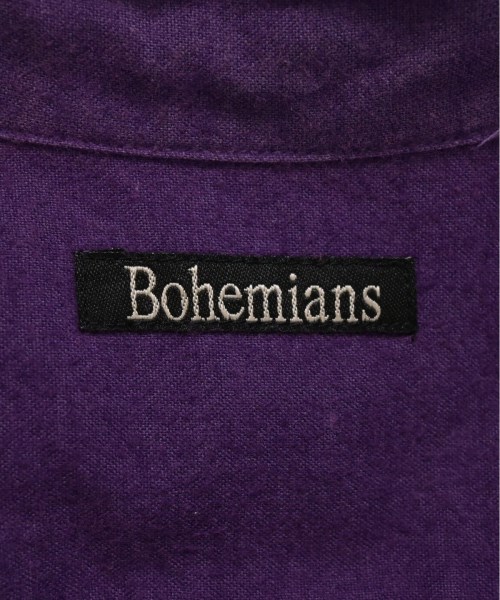 BOHEMIANS（ボヘミアンズ）カジュアルシャツ 紫 サイズ:1(S位) メンズ/2200477065023