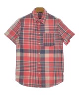 MADRAS（マドラス）カジュアルシャツ 赤 サイズ:XS メンズ/2200645043037