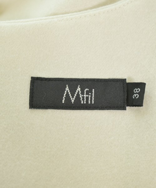 M･Fil（エムフィル）オールインワン/サロペット 白 サイズ:38(M位) レディース/2200613310024
