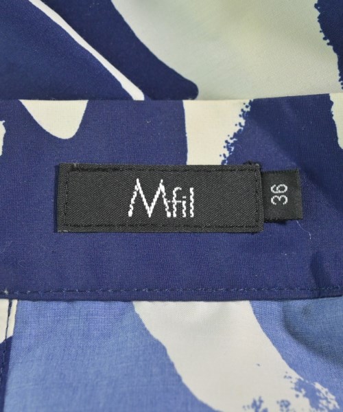 M･Fil（エムフィル）カジュアルシャツ 紺 サイズ:36(S位) レディース/2200618579099