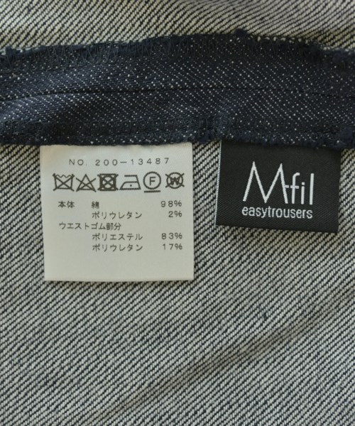 M･Fil（エムフィル）デニムパンツ 紺 サイズ:38(M位) レディース/2200694657056