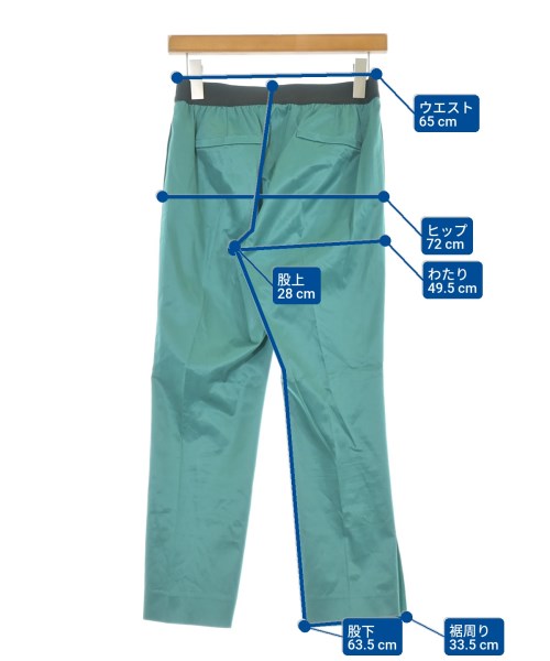 M･Fil（エムフィル）スラックス 緑 サイズ:38(M位) レディース/2200657933036