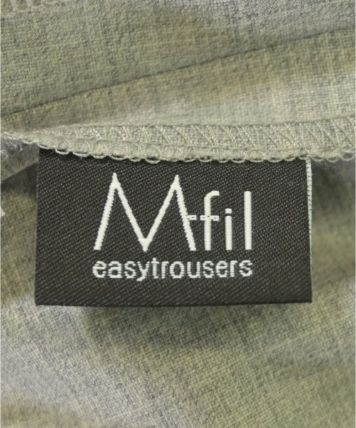 M･Fil（エムフィル）スラックス グレー サイズ:40(M位) レディース/2200650737235