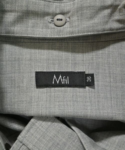 M･Fil（エムフィル）ワンピース グレー サイズ:36(S位) レディース/2200667579057