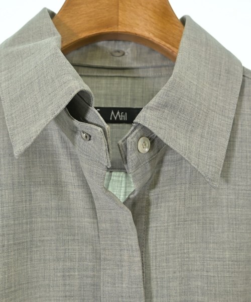 M･Fil（エムフィル）ワンピース グレー サイズ:36(S位) レディース/2200667579057