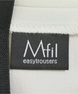 M･Fil（エムフィル）スラックス 白 サイズ:38(M位) レディース/2200672229053