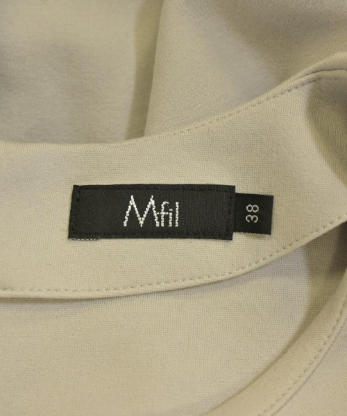 M･Fil（エムフィル）Tシャツ・カットソー グレー サイズ:38(M位) レディース/2200707961033