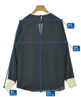 M･Fil（エムフィル）ブラウス 紺 サイズ:36(S位) レディース/2200684457147