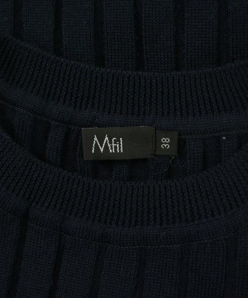 M･Fil（エムフィル）ニット・セーター 紺 サイズ:38(M位) レディース/2200681461055